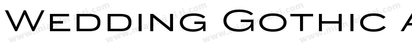 Wedding Gothic ATF B字体转换